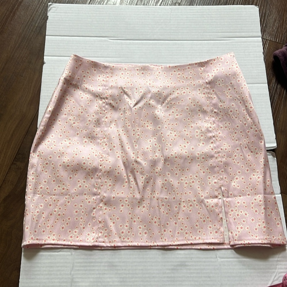 ZARA pink skirt
